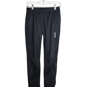 Swix Black Pull On Tapered Ankle Zip Lillehammer Nordic Ski Womens Small Resort